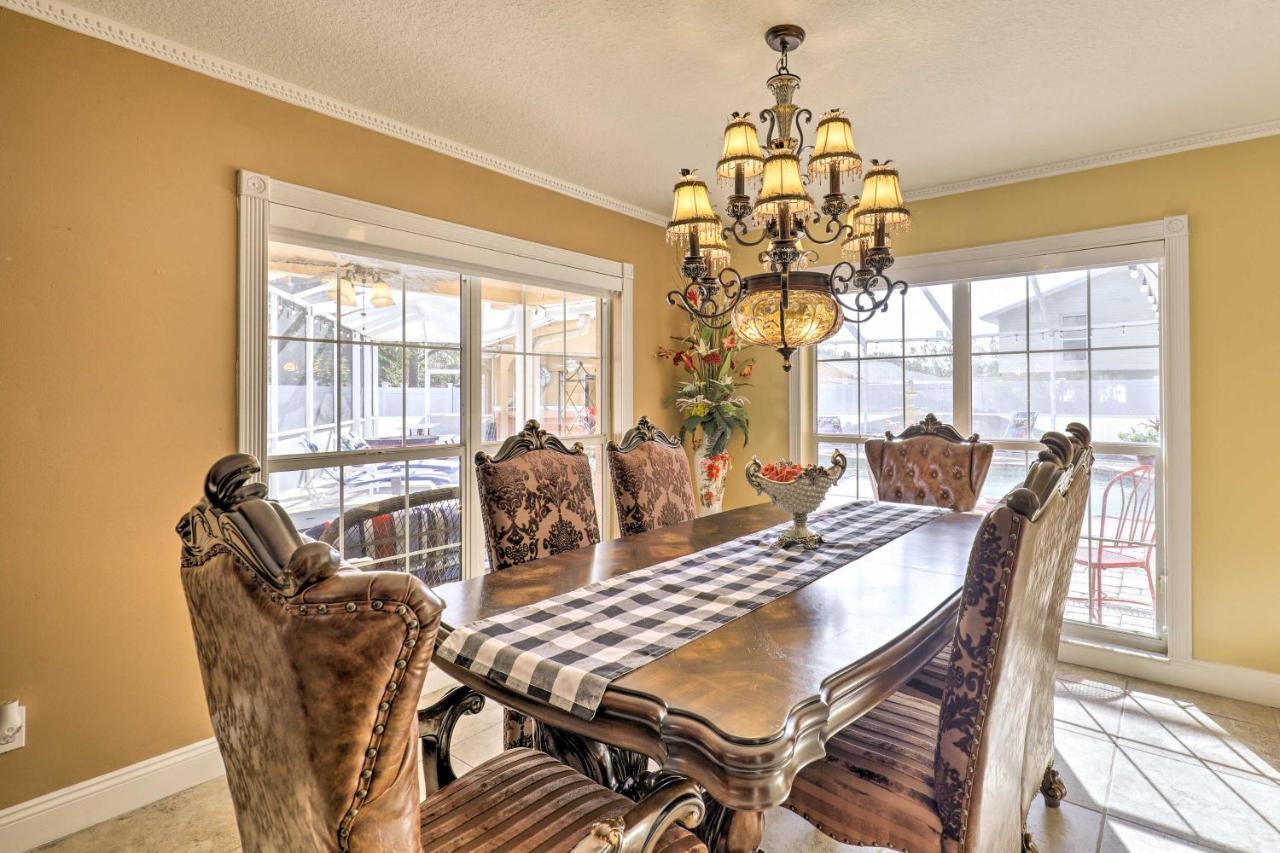 Cozy Home In Heart Of Tampa With Lanai And Pool! Ngoại thất bức ảnh